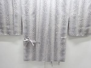 未使用品　花模様道中着